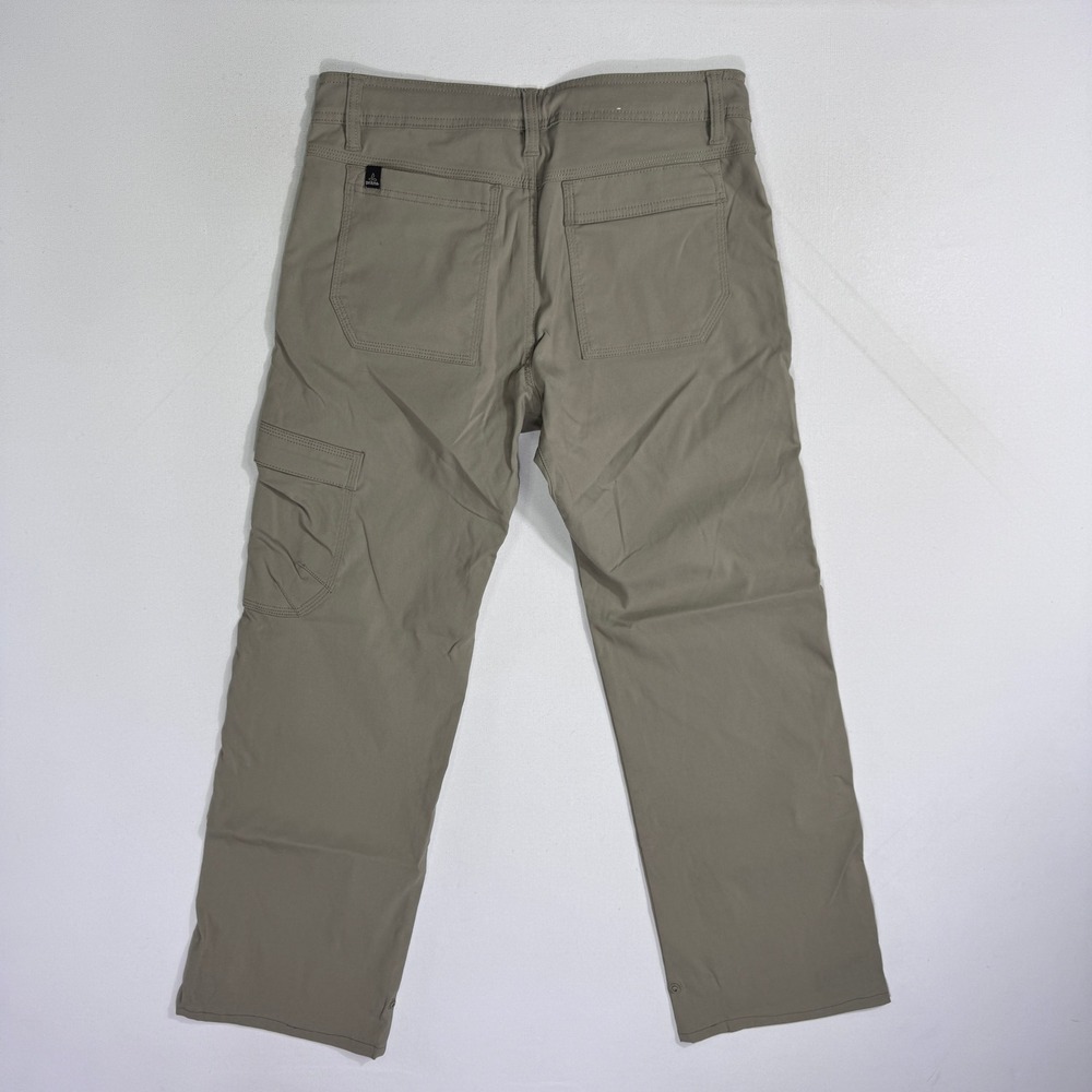 Prana Zion Cargo Pants Mens 30x28 Khaki Tan Hiking Outdoor Stretch Gorpcore